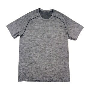 Lululemon Metal Vent Tech T-shirt Mens Large Gray Short Sleeve Running Gym